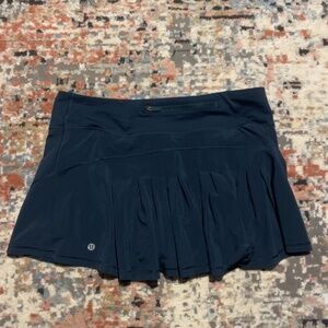 Lululemon Teal Ruffled Athletic Skort